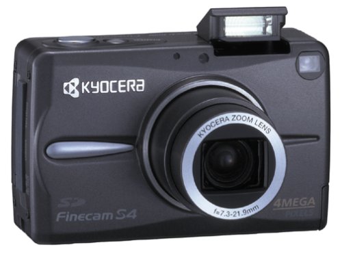 Kyocera Finecam S4 4MP Digital Camera w 3x Optical Zoom