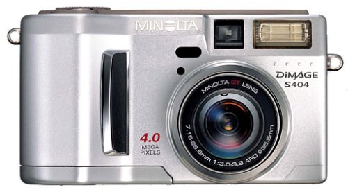 Minolta Dimage S404 4MP Digital Camera with 4x Optical Zoom