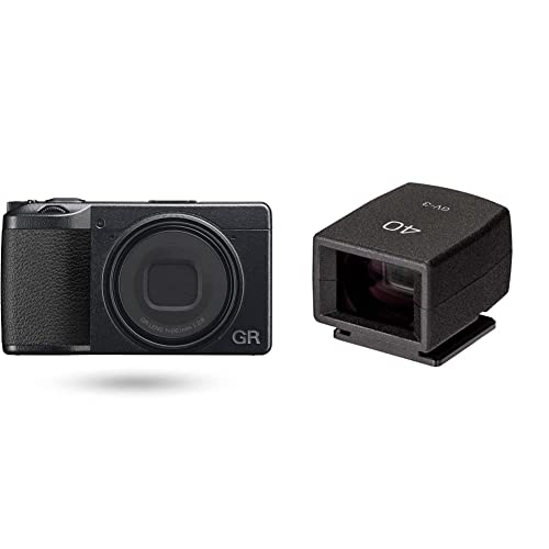 Ricoh GR IIIx with External Mini Finder.