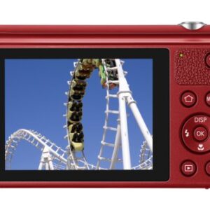 Samsung WB35F 16.2MP Smart WiFi & NFC Digital Camera with 12x Optical Zoom and 2.7" LCD (Red)