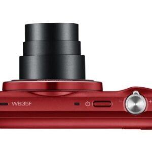 Samsung WB35F 16.2MP Smart WiFi & NFC Digital Camera with 12x Optical Zoom and 2.7" LCD (Red)