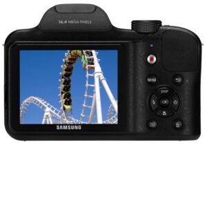 Samsung WB1100F 16.2MP CCD Smart WiFi & NFC Digital Camera with 35x Optical Zoom, 3.0" LCD and 720p HD Video (Black)