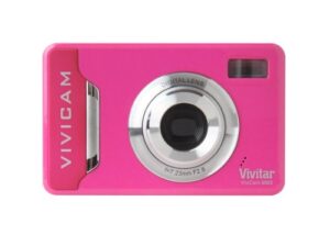vivitar vivicam 5.1mp digital camera – pink (v5022g)