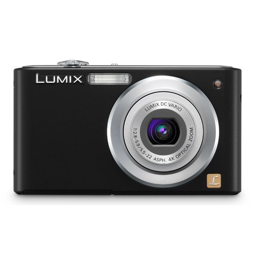 Panasonic Lumix DMC-FS4 Black 8.1MP Digital Camera