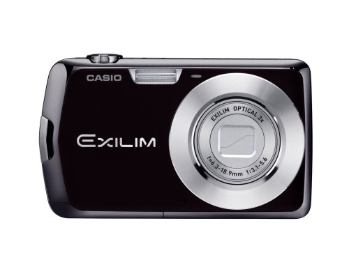 Casio Exilim EX-S5 10MP Digital Camera with 3x Optical Zoom and 2.7 inch LCD (Black)