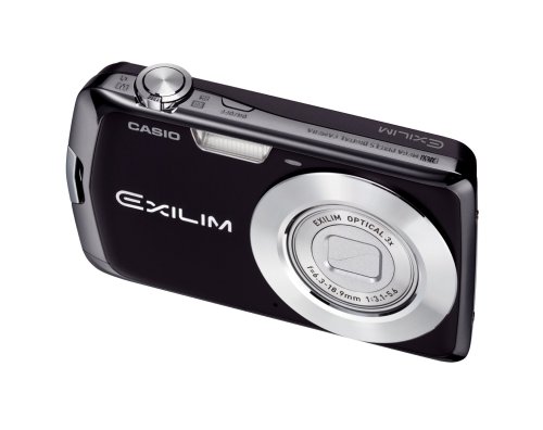 Casio Exilim EX-S5 10MP Digital Camera with 3x Optical Zoom and 2.7 inch LCD (Black)