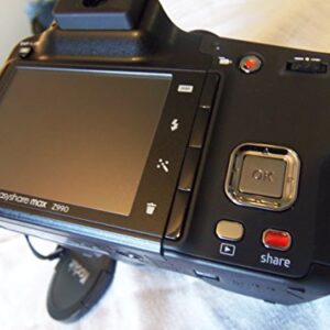 Kodak EasyShare MAX Z990 12MP 30x Optical/5x Digital Zoom HD Camera w/HDMI (Black) - One Touch Sharing!
