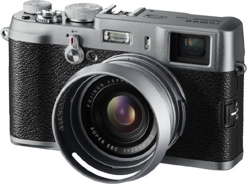 FUJIFILM FinePix X100 APS-C CMOS EXR Digital Camera with 23mm Fujinon Lens and 2.8-Inch LCD - International Version (No Warranty)