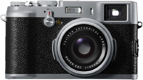 FUJIFILM FinePix X100 APS-C CMOS EXR Digital Camera with 23mm Fujinon Lens and 2.8-Inch LCD - International Version (No Warranty)