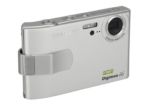 Samsung Digimax i6 6MP Digital Camera with 3x Optical Zoom (Silver)
