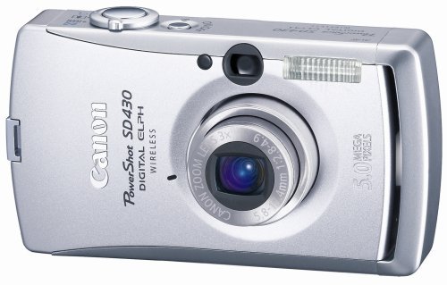 Canon Powershot SD430 5MP Digital Camera with 3x Optical Zoom (Wi-Fi Capable)