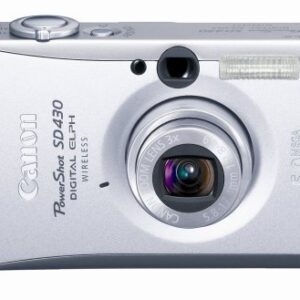 Canon Powershot SD430 5MP Digital Camera with 3x Optical Zoom (Wi-Fi Capable)