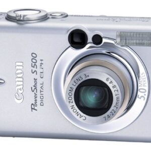 Canon Powershot S500 5MP Digital Elph with 3x Optical Zoom (Coach Edition)