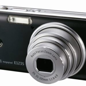 GE-E1235 12MP Digital Camera with 3X Optical Zoom (Black)