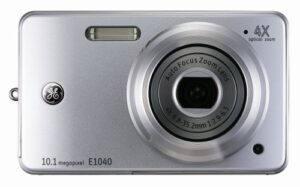 ge e1040 10mp digital camera with 4x optical zoom (silver)