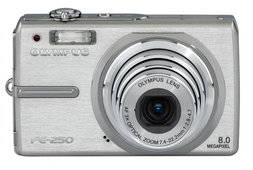 Olympus Stylus FE-250 8.0MP Digital Camera with 3x Optical Zoom