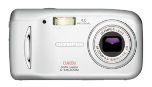 refurbished olympus d545 4mp digital camera with 3x optical zoom