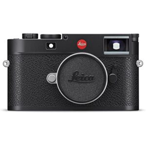 leica m11 digital rangefinder camera (black)