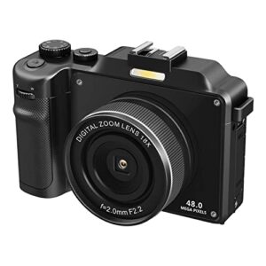 vlogging camera 4k 48mp digital cameras autofocus cameras for photography with 18x digital zoom 4k camera point and shoot digital cameras with 32gb card