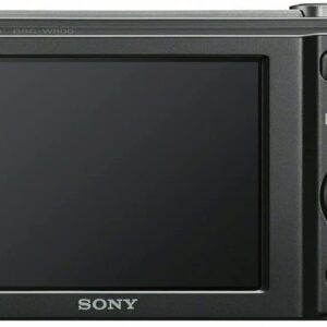 Sony W800/B 20.1 MP Digital Camera (Black) + 2X 32GB Memory Card Bundle