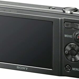 Sony W800/B 20.1 MP Digital Camera (Black) + 2X 32GB Memory Card Bundle