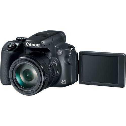 Canon PowerShot SX70 HS Digital Camera (3071C001) - Base Bundle