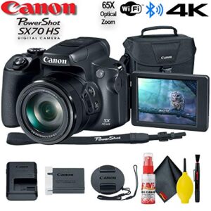 Canon PowerShot SX70 HS Digital Camera (3071C001) - Base Bundle