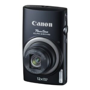 Canon PowerShot ELPH 340 HS 16MP Digital Camera (Black)