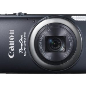 Canon PowerShot ELPH 340 HS 16MP Digital Camera (Black)