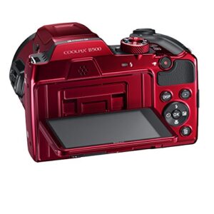 Nikon COOLPIX B500 Digital Camera (Red)