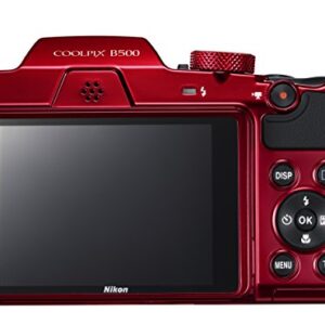 Nikon COOLPIX B500 Digital Camera (Red)