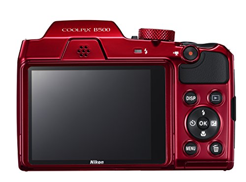 Nikon COOLPIX B500 Digital Camera (Red)