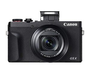 canon powershot g5 x mark ii digital camera w/ 1 inch sensor, wi-fi & nfc enabled, black (renewed)