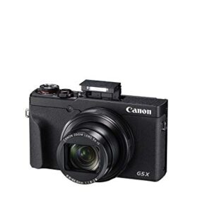 Canon PowerShot G5 X Mark II Digital Camera w/ 1 Inch Sensor, Wi-Fi & NFC Enabled, Black (Renewed)