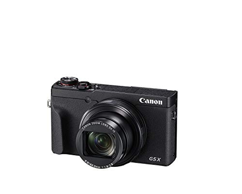 Canon PowerShot G5 X Mark II Digital Camera w/ 1 Inch Sensor, Wi-Fi & NFC Enabled, Black (Renewed)