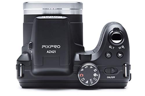 Kodak PIXPRO Astro Zoom AZ421-BK 16MP Digital Camera with 42X Optical Zoom and 3 inch LCD Screen (Black) (Renewed)