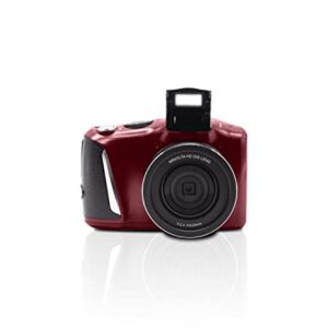 Minolta MND50 48 MP / 4K Ultra HD Digital Camera (Red)