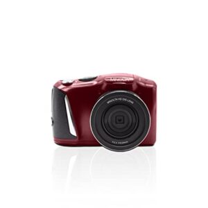 Minolta MND50 48 MP / 4K Ultra HD Digital Camera (Red)
