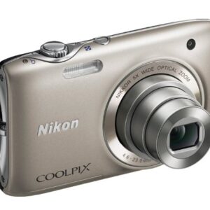 Nikon COOLPIX S3100 14 MP Digital Camera with 5x NIKKOR Wide-Angle Optical Zoom Lens and 2.7-Inch LCD (Silver)