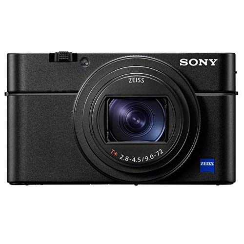 Sony Cyber-Shot DSC-RX100 VII Digital Camera - Bundle with 64GB SDXC U3 Card, Table top Tripod, Camera Case, Spare Battery, Memory Wallet, Cleaning Kit, Card Reader, Mac Software Package