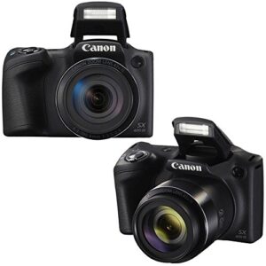 Canon PowerShot SX420 is 20.0MP Digital Camera (Black) + 32GB Memory Card + Camera Case (Renewed)