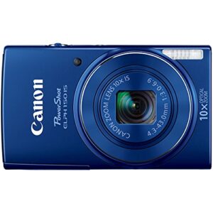 canon powershot elph 150 is digital camera (blue)