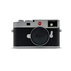 leica m11 digital rangefinder camera (silver)