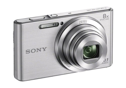 Sony DSCW830 20.1 MP Digital Camera with 2.7-Inch LCD (Silver)