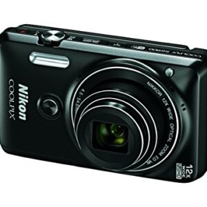 Nikon COOLPIX S6900 Digital Camera with 12x Optical Zoom and Built-In Wi-Fi (Black)