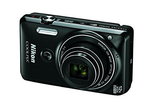 Nikon COOLPIX S6900 Digital Camera with 12x Optical Zoom and Built-In Wi-Fi (Black)