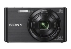 sony dscw830/b 20.1 mp digital camera with 2.7-inch lcd (black)