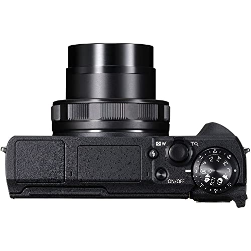 Canon PowerShot G5 X Mark II Digital Camera (3070C001) + 64GB Memory Card + Card Reader + Deluxe Soft Bag + Flex Tripod + Hand Strap + Memory Wallet + Cleaning Kit (Renewed)