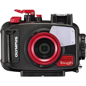 Olympus Tough TG-6 Digital Camera, Black PT-059 Underwater Housing for TG-6 Cameras, Waterproof to 147 Feet