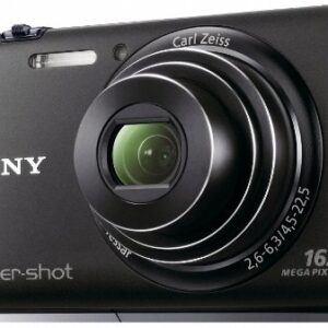 Sony Cyber-Shot DSC-WX9 16.2 MP Exmor R CMOS Digital Still Camera with Carl Zeiss Vario-Tessar 5x Wide-Angle Optical Zoom Lens and Full HD 1080/60i Video (Black)